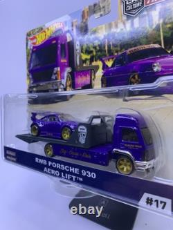 Hot wheels Team Transport RWB Porsche 930 Real Riders Car Culture Very Rare
