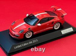 IAA Limited Edition Porsche 911.1 GT3 RS 2015 Orange 143 Minichamps 911 GT3RS
