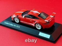 IAA Limited Edition Porsche 911.1 GT3 RS 2015 Orange 143 Minichamps 911 GT3RS