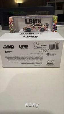 INNO64 1/64 Porsche 997 LBWK Diecast Jaden. C Sunflowers Special Edition