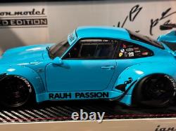 Ignition Model 1/18 RWB 993 RAUH PASSION Light Blue China Special Edition
