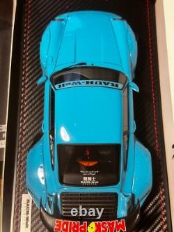 Ignition Model 1/18 RWB 993 RAUH PASSION Light Blue China Special Edition