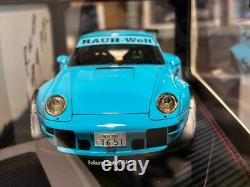 Ignition Model 1/18 RWB 993 RAUH PASSION Light Blue China Special Edition