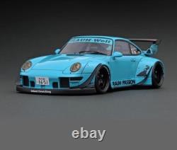 Ignition Model 1/18 RWB 993 RAUH PASSION Light Blue China Special Edition