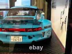 Ignition Model 1/18 RWB 993 RAUH PASSION Light Blue China Special Edition