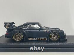 Ignition Model 1/43 Porsche 964 RWB'STELLA ARTOIS' Matt Black(IG2523)