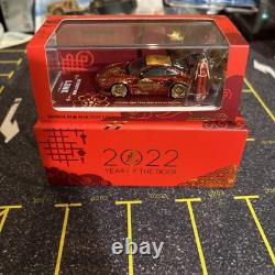 Inno64 LBWK Porsche 911 (997) GT3 2022 Chinese New Year Tiger withfigure