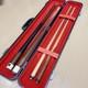 Ishigaki Cue 2Set Martini Porsche Special Edition? Checker Ring With Case Rare