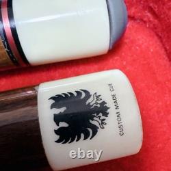 Ishigaki Cue 2Set Martini Porsche Special Edition? Checker Ring With Case Rare