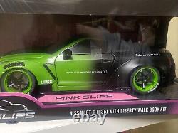 Jada Toys Nissan GT-R (R35) &Liberty Walk Body Kit & Porsche Rauh Welt Begriff