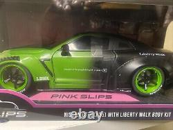 Jada Toys Nissan GT-R (R35) &Liberty Walk Body Kit & Porsche Rauh Welt Begriff