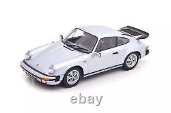 KK Scale Porsche 911 Carrera 3.2 Coupe 1988 G Series Silver Birthday Ed 118