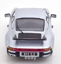 KK Scale Porsche 911 Carrera 3.2 Coupe 1988 G Series Silver Birthday Ed 118