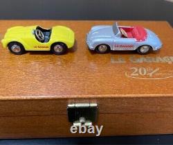 LE GARAGE Minicar 20th Anniversary Model Porsche 356 Ferrari Barchetta Box