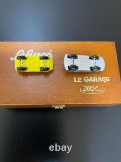 LE GARAGE Minicar 20th Anniversary Model Porsche 356 Ferrari Barchetta Box