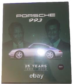 LIMITED EDITION Porsche 993 25 YEARS 1994 2019 # 1377/1998