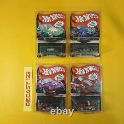 LOT 4 PCS Hot Wheels PORSCHE 356 911 993 HW 2021-2024 Collector Edition Mail In