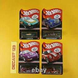 LOT 4 PCS Hot Wheels PORSCHE 356 911 993 HW 2021-2024 Collector Edition Mail In