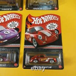 LOT 4 PCS Hot Wheels PORSCHE 356 911 993 HW 2021-2024 Collector Edition Mail In