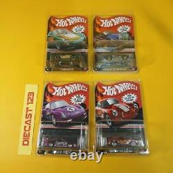 LOT 4 PCS Hot Wheels PORSCHE 356 911 993 HW 2021-2024 Collector Edition Mail In