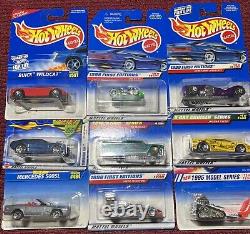 Lot Of 64 Hot Wheels BRAND NEW SEALED fantasy car ASSORTED SERIES Some Rare 1'S