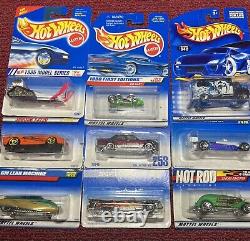 Lot Of 64 Hot Wheels BRAND NEW SEALED fantasy car ASSORTED SERIES Some Rare 1'S