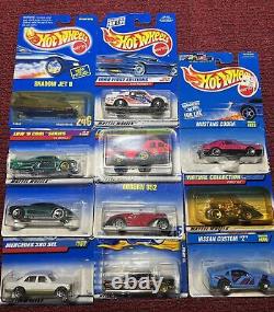 Lot Of 64 Hot Wheels BRAND NEW SEALED fantasy car ASSORTED SERIES Some Rare 1'S