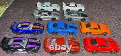 Lot of 10 Hot Wheels Porsche 993 GT2 Maroon Silver Red Orange Blue White Black +