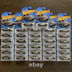 Lot of 32 Hot Wheels Porsche Taycan Turbo S ZAMAC Walmart Store Exclusive