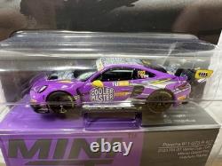 MINI GT 1/64 Porsche 911 GT3 R #27 Macau Grand Prix Purple HubAuto Racing 793