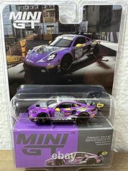 MINI GT 1/64 Porsche 911 GT3 R #27 Macau Grand Prix Purple HubAuto Racing 793