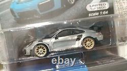 MINI GT 344 chase Porsche 911 GT2 RS Weissach Package Miami Blue