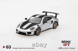 MINI GT 63 Toysrus Porsche 991 Turbo GT2 RS Weissach Package GT Metallic LHD