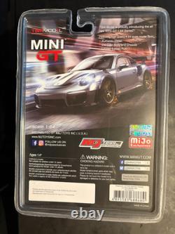 MINI GT63 mijo Porsche 991 Turbo GT2 RS Weissach Package GT Silver Metallic LHD