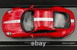 MINICHAMPS 118 Porsche 911 Carrera 4S Coupe 2019 Red #1 of 600