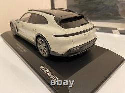 MINICHAMPS Porsche Taycan (CUV) Cross Tourismo Turbo S in Chalk 450 Pcs 1/18 New