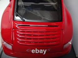 Maisto 1/18 Porsche 911 Carrera S Special Edition Diecast Car Opened