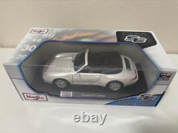 Maisto 1/18 Porsche 911 Carrera Silver Open Special Edition New