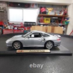 Maisto 1/18 special edition Porsche 996 late model 991 turbo diecast 965675