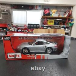 Maisto 1/18 special edition Porsche 996 late model 991 turbo diecast 965675