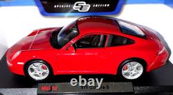 Maisto 2005 Porsche 911 Carrera S 118 Guards Red Coupe Diecast Model Car