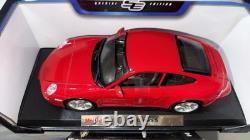 Maisto 2005 Porsche 911 Carrera S 118 Guards Red Coupe Diecast Model Car