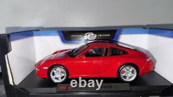 Maisto 2005 Porsche 911 Carrera S 118 Guards Red Coupe Diecast Model Car