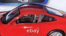 Maisto 2005 Porsche 911 Carrera S 118 Guards Red Coupe Diecast Model Car