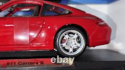 Maisto 2005 Porsche 911 Carrera S 118 Guards Red Coupe Diecast Model Car
