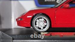 Maisto 2005 Porsche 911 Carrera S 118 Guards Red Coupe Diecast Model Car