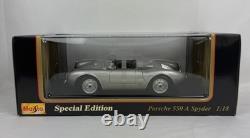 Maisto Porsche 550 A Spyder 1955 118 Diecast Special Edition James Dean Car
