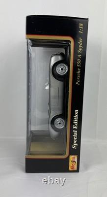 Maisto Porsche 550 A Spyder 1955 118 Diecast Special Edition James Dean Car