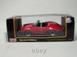 Maisto Special Edition 1/18 PORSCHE 911 SPEEDSTER (1989)