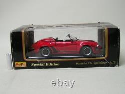 Maisto Special Edition 1/18 PORSCHE 911 SPEEDSTER (1989)